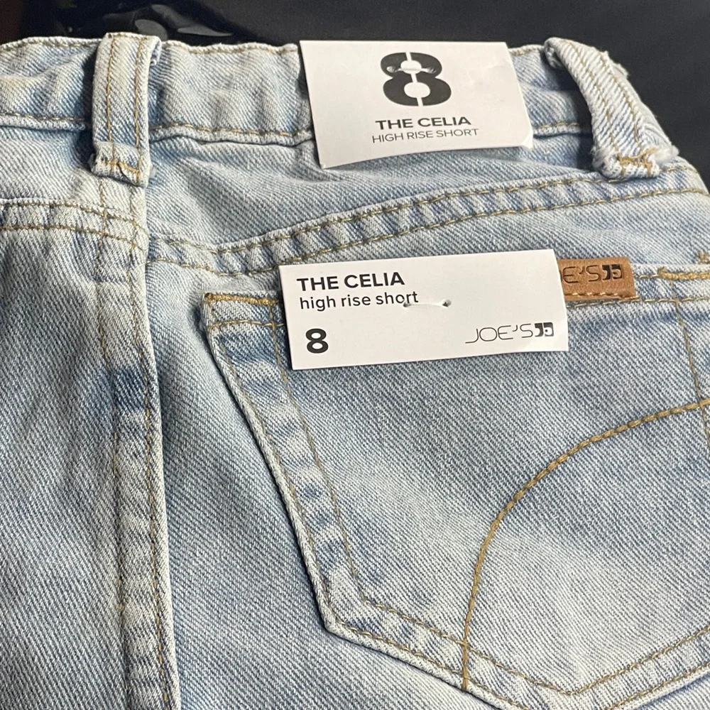 Light Blue Denim kids Shorts